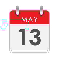 May 13