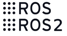 ROS and ROS2 logos