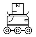 delivery robot icon